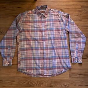 Vintage plaid dress shirt